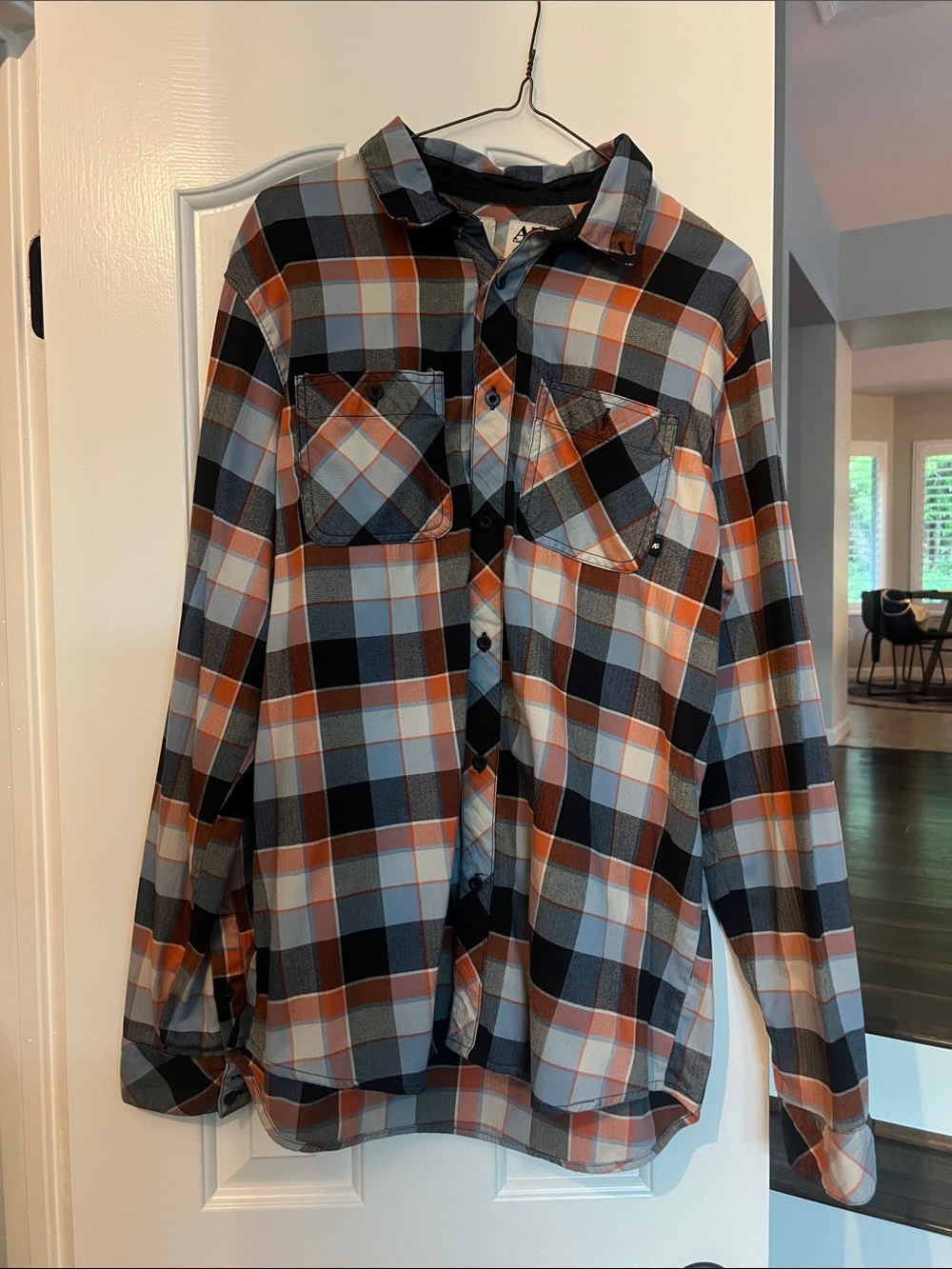 Analog Technical Fashion (ATF) Men's Plaid Button-Down Shirt